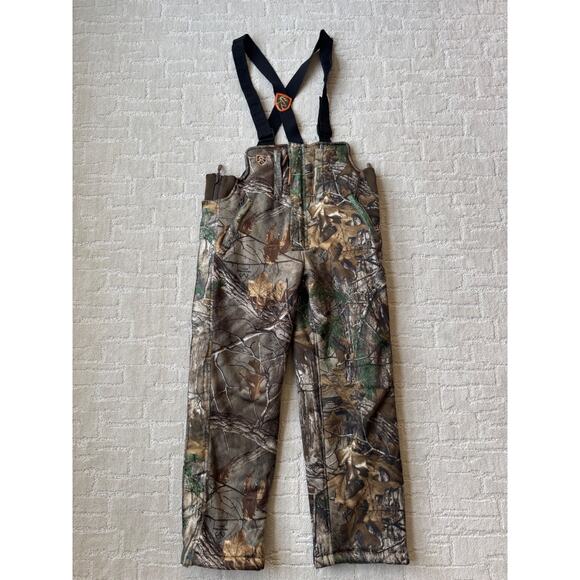 NON-TYPICAL BY DRAKE WATERFOWL YOUTH SILENCER BIB WITH AGION ACTIVEXL CAMO - Picture 1 of 13